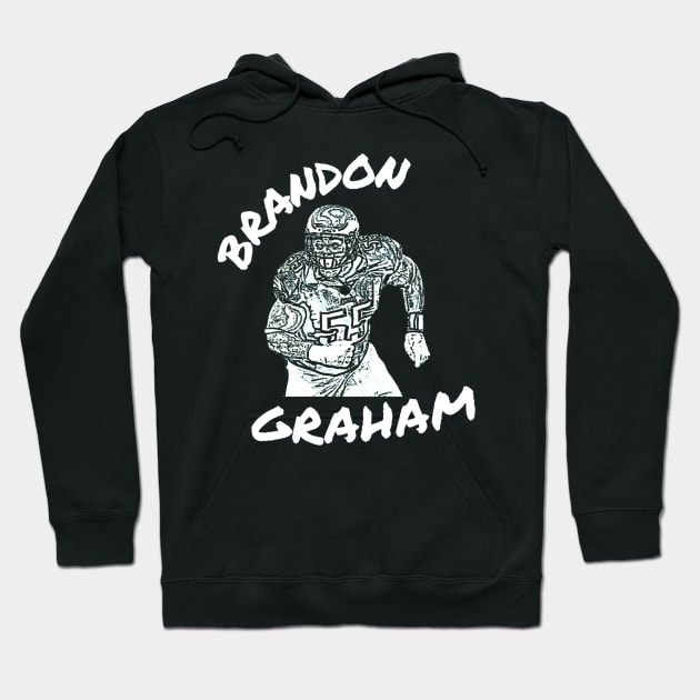 Brandon Graham Hoodie by AllTeesPhilly